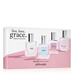 Live Love Grace by Phiosopy for Women - 4 Pc Gift Set